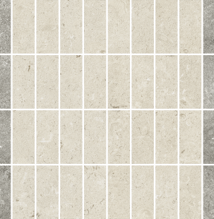 Керамогранит Italon Аура Стоун Уайт Мозаика Стритс арт. 620110000255 (28,3x29)